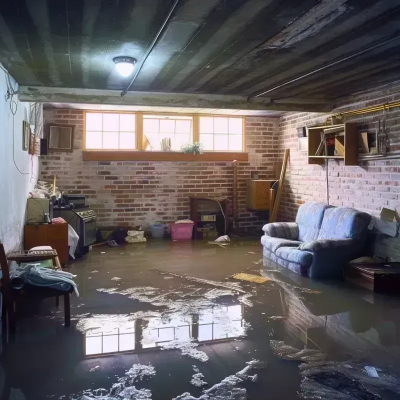 Flooded Basement Cleanup in Magoffin County, KY